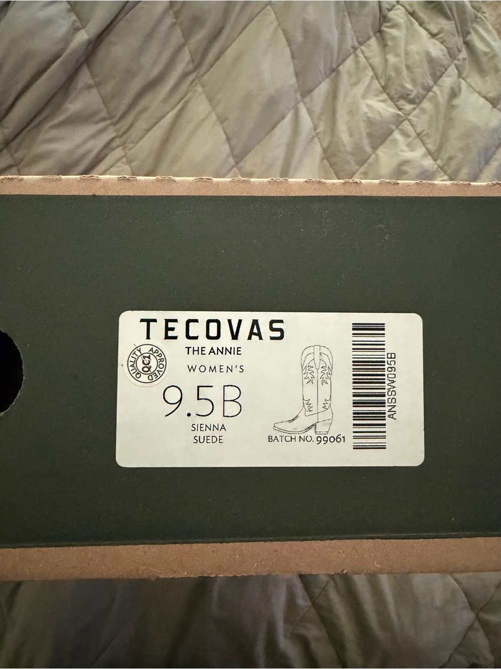 Tecovas The Annie Sienna Suede Cowgirl Boots - Picture 5 of 15